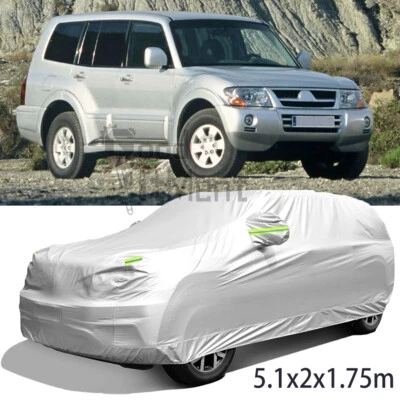 Водонепроницаемый полный автомобильный чехол для Mitsubishi Pajero защита от ультрафиолета дождя снега царапин - Изображение 1 из 4