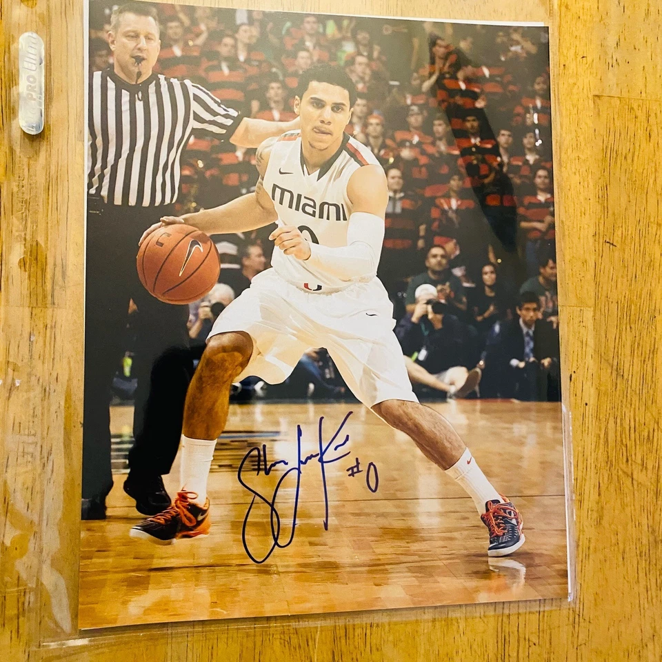 FOTO 8X10 FIRMADA/AUTOGRAFIADA POR SHANE LARKIN MIAMI ¡BONITA!! Foto 1 de 1
