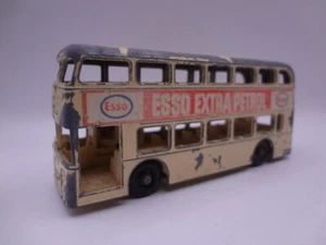 VTG Lesney Matchbox Daimler Bus #74 Esso Petrol Diecast Metal Toy England 1966 - Picture 1 of 10