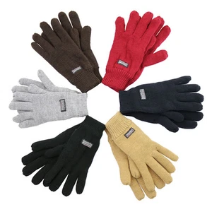Children Fleece lined Gloves Unisex Winter Glove For Toddlers and kids - Picture 1 of 9