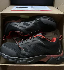 Zapato deportivo de trabajo Reebok Beamer negro/rojo RB1061 para hombre talla 11 nuevo en caja - Imagen 1 de 16