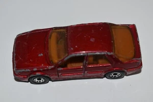 Matchbox 1987 Red Saab 9000 Turbo Made in Macau 1:60 scale - Picture 1 of 8
