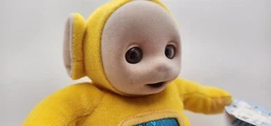 LAA-LAA Yellow TELETUBBIES 8" Plush W/Tags By Eden Vintage 1998 / New with Tag - Picture 1 of 10