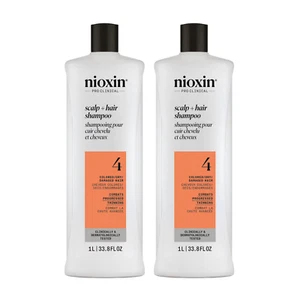 NIOXIN SCALP + HAIR THICKENING SYSTEM 4 SHAMPOO 1000ML X2 - Picture 1 of 3