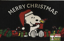 Peanuts~Snoopy Woodstock~”MERRY CHRISTMAS”~20” X 32”~NEW~RUG/Mat~FREE SHIP.