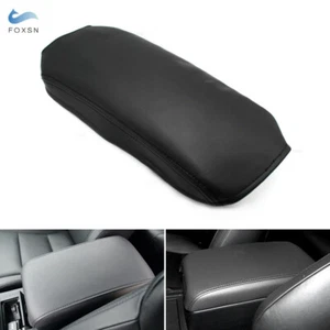 Se adapta a Toyota Camry 2012-2017 cuero consola central tapa reposabrazos cubierta embellecedor negro - Imagen 1 de 7