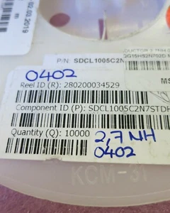 BRAND NEW 25 PCS SDCL1005C2N7STDF ** US STOCK ** - Bild 1 von 2