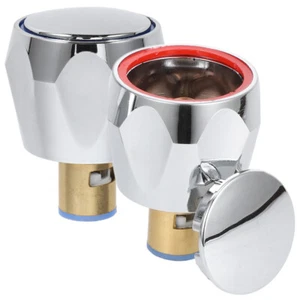 Universal Faucet Handle Hot Cold Tap Valves Accessories Sink Replacement Knob - Picture 1 of 12