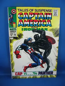 TALES OF SUSPENSE 98 EN MUY BUEN ESTADO - BLACK PANTHER MARVEL 1968 - Imagen 1 de 2