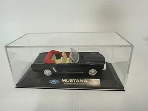 NEW RAY CITY CRUISER DIECAST 1964 FORD MUSTANG CONVERTIBLE, BLACK, 1:43 - Picture 1 of 9