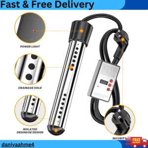 2000W Immersion Water Heater, Electric Submersible Water Heater with Timer,Po... - Picture 1 of 7