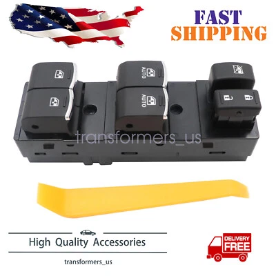 Interruptor de ventana maestro conductor Subaru Forester 2017-2018 alimentación delantera 83071SG073 Foto 1 de 4