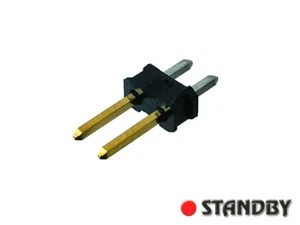 100pcs 2 Pin Header Straight 2.54mm 77313-118-02  DU PONT ELECTRONICS / FCI - Imagen 1 de 1