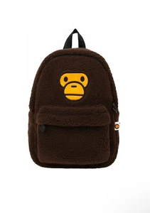 Mochila BAPE Baby Milo Piel Marrón Nueva - Imagen 1 de 4