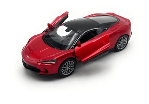 Model Car Mc Laren GT Sports Car 1:34-39 Red Miniature Vehicle - Picture 1 of 4