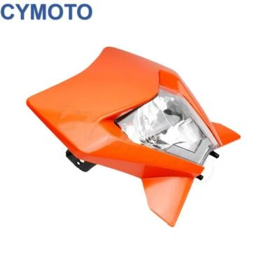 For KTM 150-500 EXC/EXC-F LED Motorcycle Supermoto Headlight Waterproof Lamp Foto 1 de 4