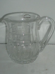 Vintage MONARCH by WEDGWOOD Full Lead Crystal CREAMER 4" YUGOSLAVIA Discontinued - Picture 1 of 9