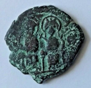 BYZANTINE COIN OF CYPRUS MINT BRONZE COIN A.D. / UNRESEACHED 30.37mm / 13.90gr. - Picture 1 of 2