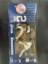 McFarlane New York Yankees Figurine 2 Pack Derek Jeter Alex Rodriguez Brand New