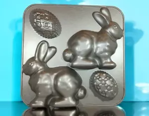 Nordic Ware Ostern Kuchenform Hase Kaninchen Ei Backform 9,5 Tasse Made in USA - Bild 1 von 14