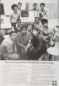 1970 Shell Benzin Öl KFZ Berufsschulung Vintage Printanzeigen - Bild 1 von 1
