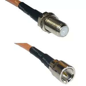 RG400 F FEMALE to FME MALE RF Cable FAST-SHIP LOT - Picture 1 of 1