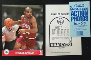Charles Barkley 76ers NBA HOOPS ACTIONFOTOS 8" x 10" VERSIEGELT - Bild 1 von 3