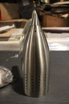 TORPEDO PENDANT LIGHT STAINLESS STEEL MODERN DESIGN - Image 1 of 3