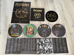 PESTILENCE - PROPHETIC REVELATIONS LIM. 4 PICTURE DISC BOXSET       SLAYER,DEATH - Picture 1 of 9