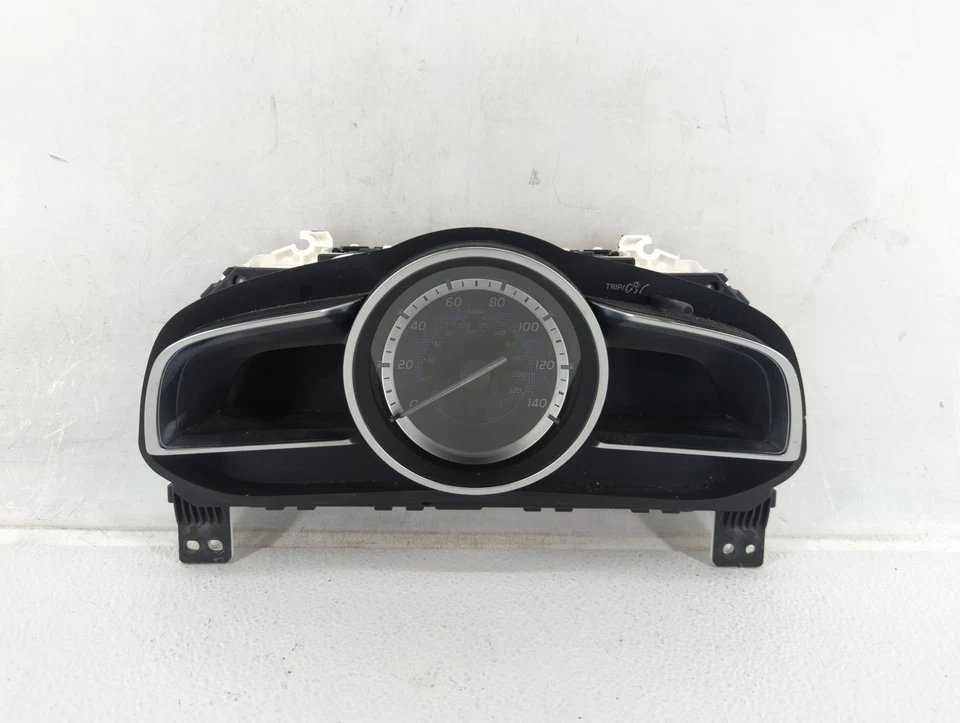 2017-2018 Toyota Yaris Ia Speedometer Instrument Cluster Gauges 120817076 JOIXR - Image 1 of 4