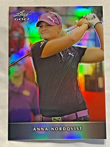 2011 Leaf Metal Limited Silver Stripe Anna Nordqvist #M-AN1 /99 - Picture 1 of 2