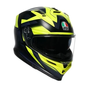 AGV K7 helmet Glimpse matt black fluo yellow - Picture 1 of 7