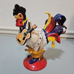 Poultry in Motion Elvis King of Poultry Keramik Statue Figur LESEN - Bild 1 von 10