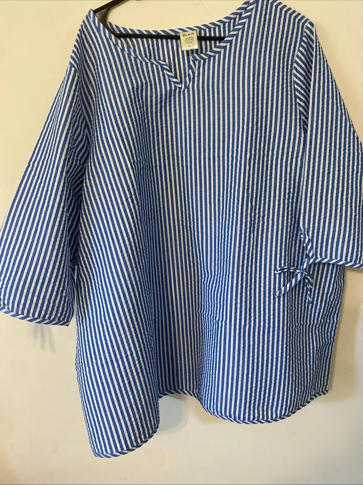 短袖条纹恤衫 — 第 1/1 张图片