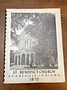 1970 St. Benedict Catholic Church Parish Directory Evansville Indiana IN Photos - Imagen 1 de 12