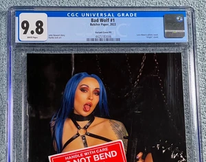 BAD WOLF #1 CGC 9.8 Lera Himera modello cosplay foto variante vergine 'PX' LTD 136 - Foto 1 di 3
