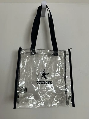 Dallas Cowboys Stadium Approved Clear Plastic Tote Bag NFL - Image 1 of 4