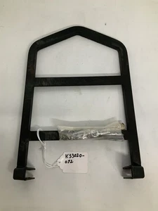 NOS OEM Kawasaki mini rack black solid square stock steel K53020-072 Light Rust - Bild 1 von 4