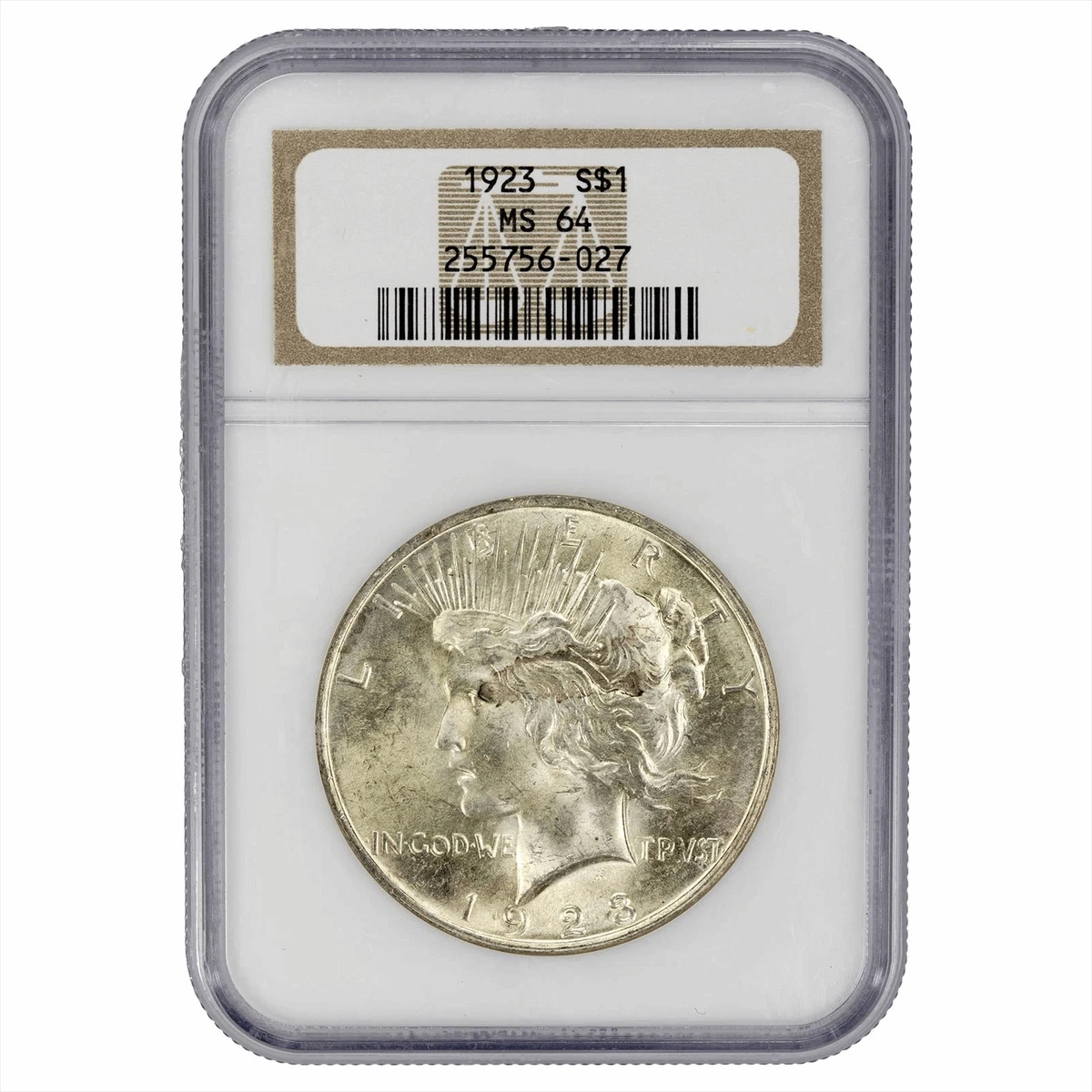 1923 MS 64 Graded Peace Dollars for sale | eBay