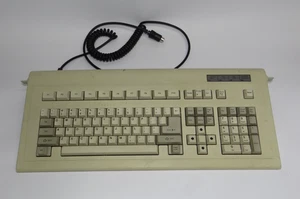 Vintage Chicony E8H51KKB-5152AT Tastatur, XT/AT Clicky Switches UMSCHALTBAR 5 PIN - Bild 1 von 17