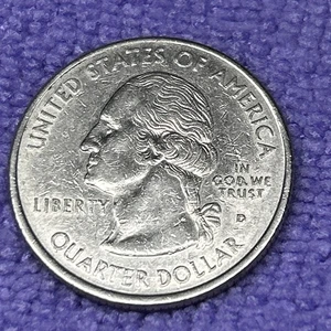 1999 P Connecticut State Quarter Error - Missing Letters on Reverse  - Picture 1 of 9