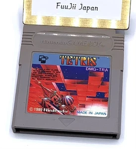 Tetris Nintendo Game Boy 1989 Japanese ver. DMG-TRA GB Gameboy Cleaned Tested - Picture 1 of 8