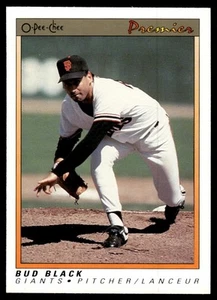 1991 O-Pee-Chee Premier Bud Black San Francisco Giants #9 - Picture 1 of 2