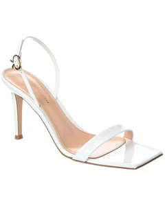 Gianvito Rossi Ribbon Stiletto 85 Patent Sandal Women's - Picture 1 of 9