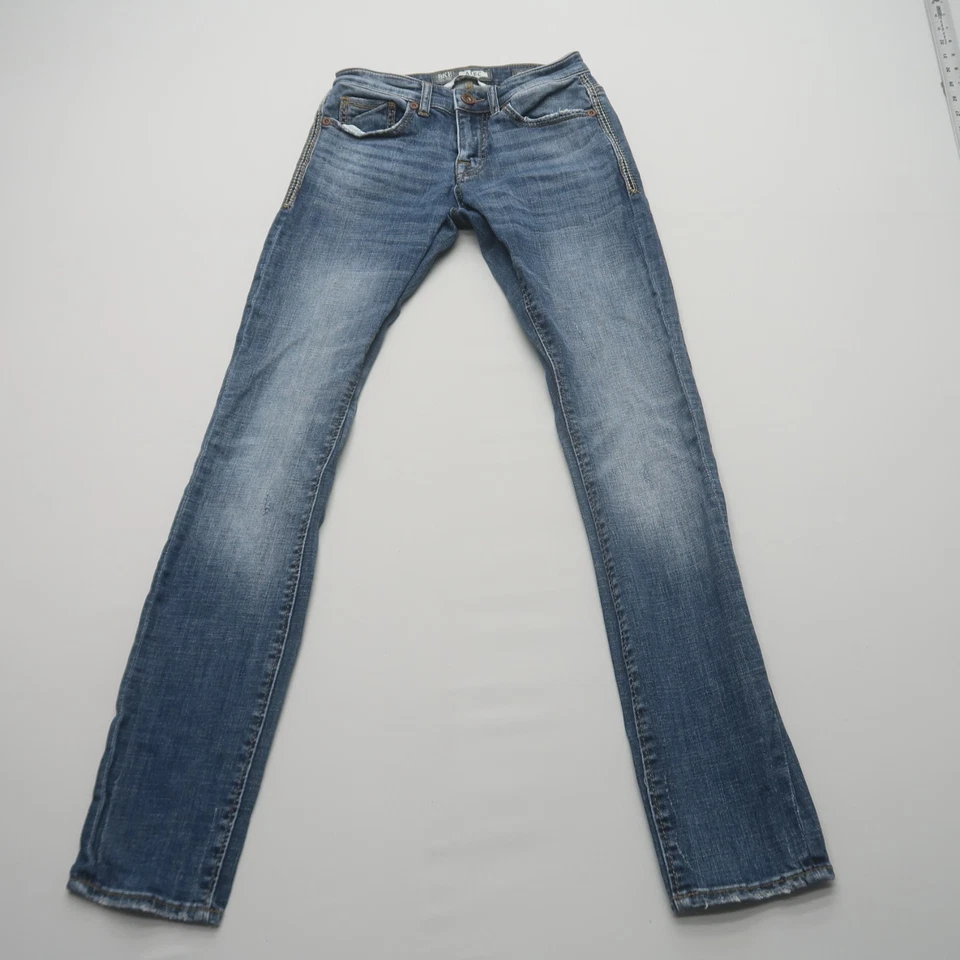 BKE Mens Alec Skinny Jeans Size 27 Dark Wash Stretch Denim 31.5" Inseam - Image 1 of 4