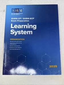 SHRM 2025 Learning System -ORGANIZATION Only. 1 Book. Not A Set. - Imagen 1 de 4