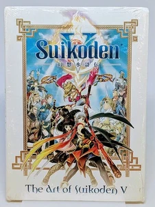 The Art of Suikoden V Art Book + Limited Edition Soundtrack CD – NEW Sealed - Picture 1 of 2