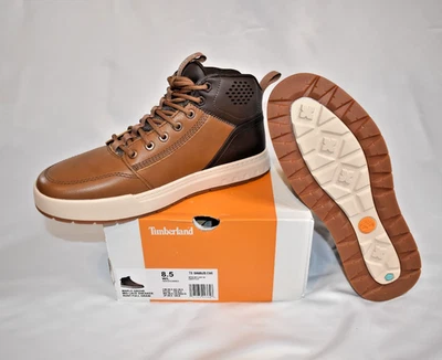 Zapatilla deportiva Timberland para hombre Maple Grove de encaje medio óxido grano completo talla EE. UU. 8,5 Foto 1 de 4