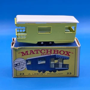 MATCHBOX N° 23D TRAILER CARAVAN 1965 - Picture 1 of 11