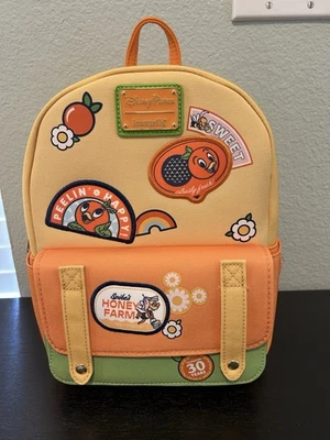 Новый с ценниками рюкзак Disney Parks 2025 Epcot Flower & Garden Festival Orange Bird - Изображение 1 из 4